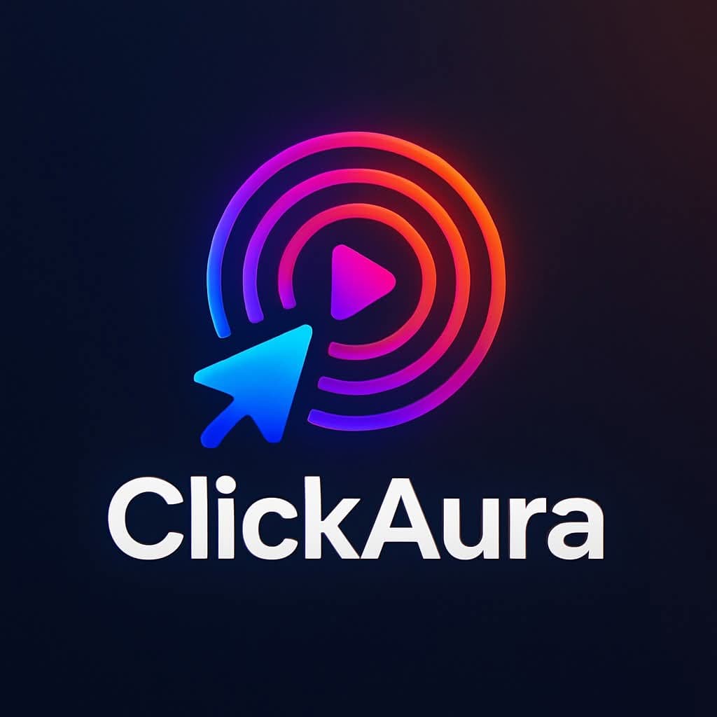 ClickAura logo